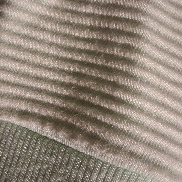 💫💫💫 ATHLETA Mint Green Ribbed Hooded Sweatshirt Size XXL(runs Small) - Picture 3 of 12